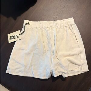 Daily drills linen boxer short